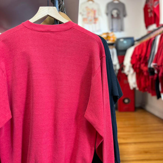 Vintage 90s Nebraska Husker Maniac Football Crewneck