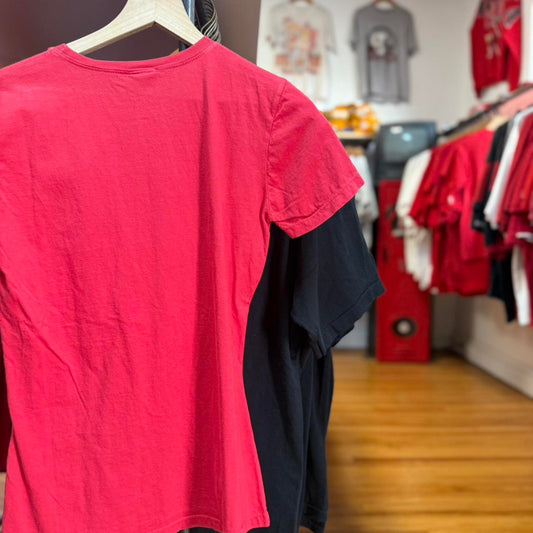 Vintage 2008 Nebraska Huskers Volleyball Champs T-Shirt - Large (W)