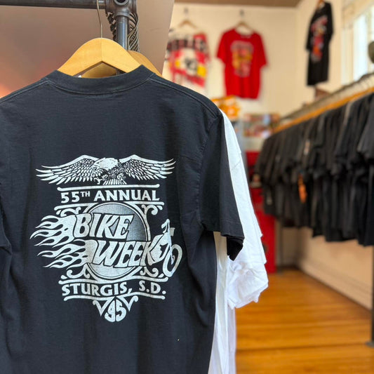 Vintage 90s Sturgis Motorcycle Biker Eagle T-Shirt