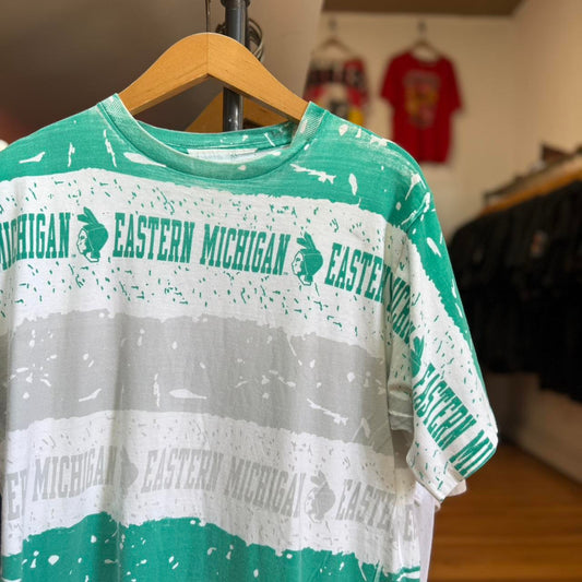Vintage 90s Eastern Michigan University College T-Shirt