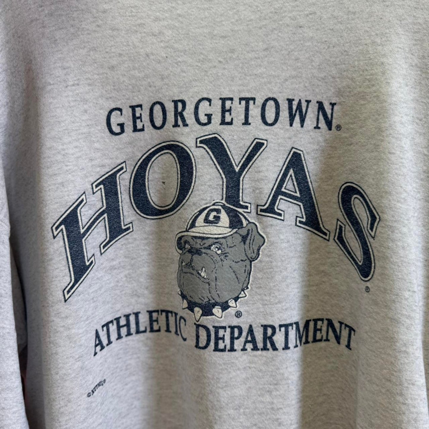 Vintage 90s Georgetown Hoyas Athletic Dept Crewneck