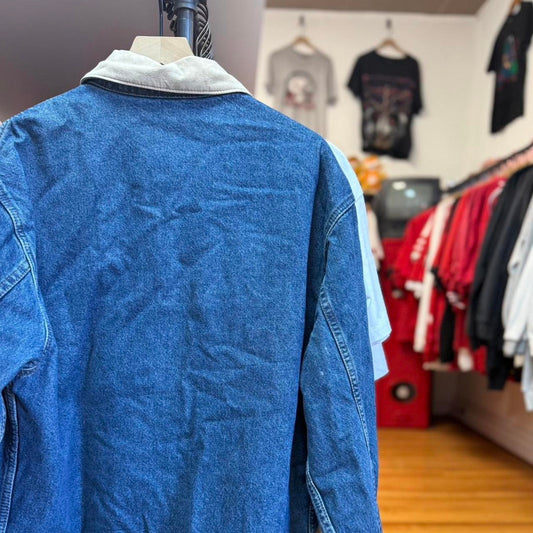 Vintage 90s Nebraska Huskers Chore Denim Jacket - X-Large