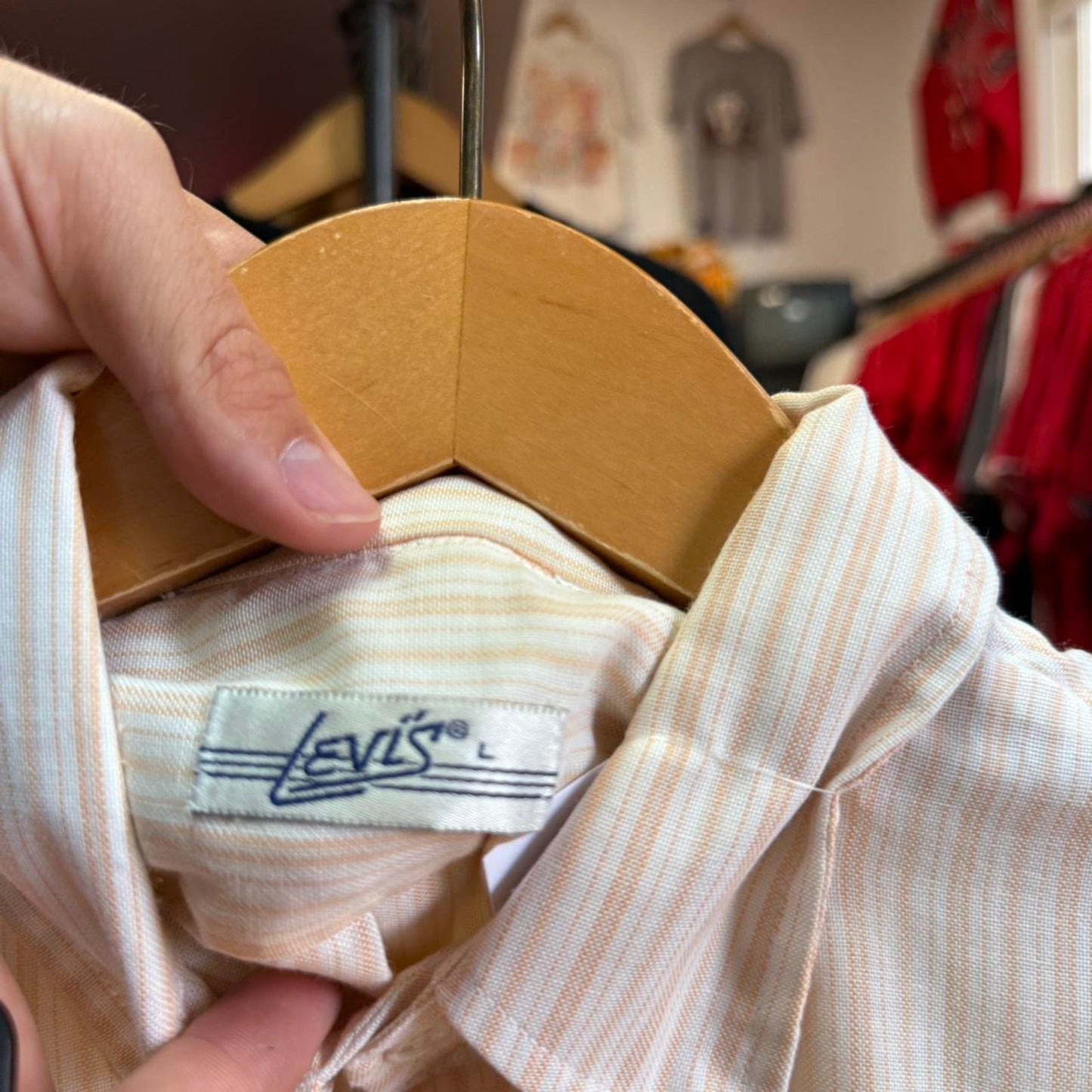 Vintage 90s Levi’s Cowboy Button Up Shirt - Large