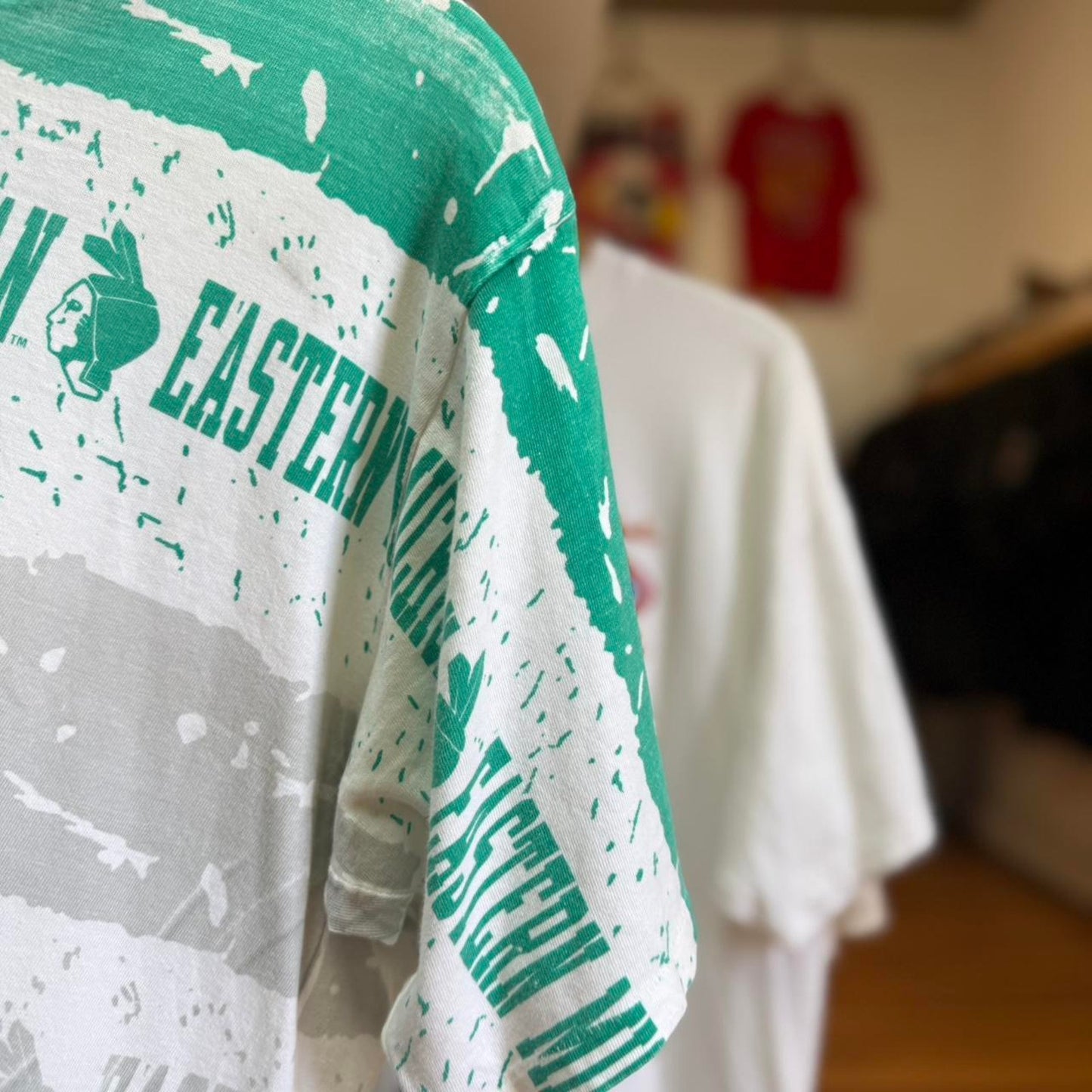 Vintage 90s Eastern Michigan University College T-Shirt