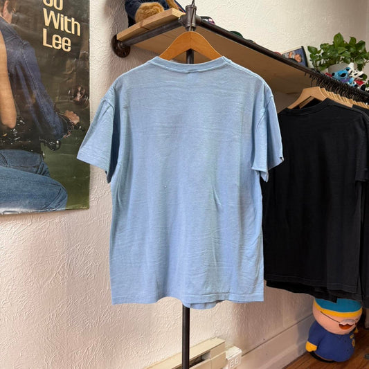 Vintage 80s Mad Dog Qaddafi Anti Terrorist Military T-Shirt - Large