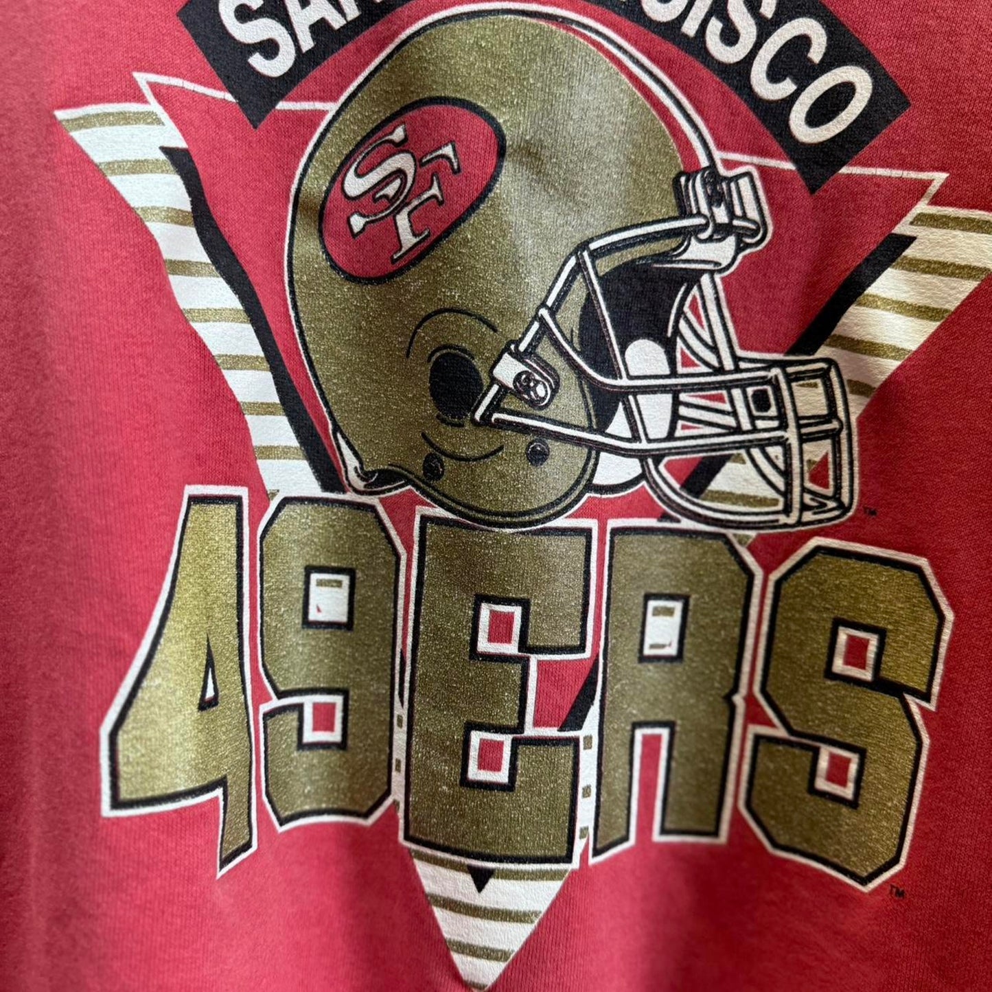 Vintage 90s Faded San Francisco 49ers NFL Football Crewneck