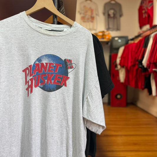 Vintage 90s Nebraska Huskers Planet Hollywood Parody T-Shirt - XX-Large