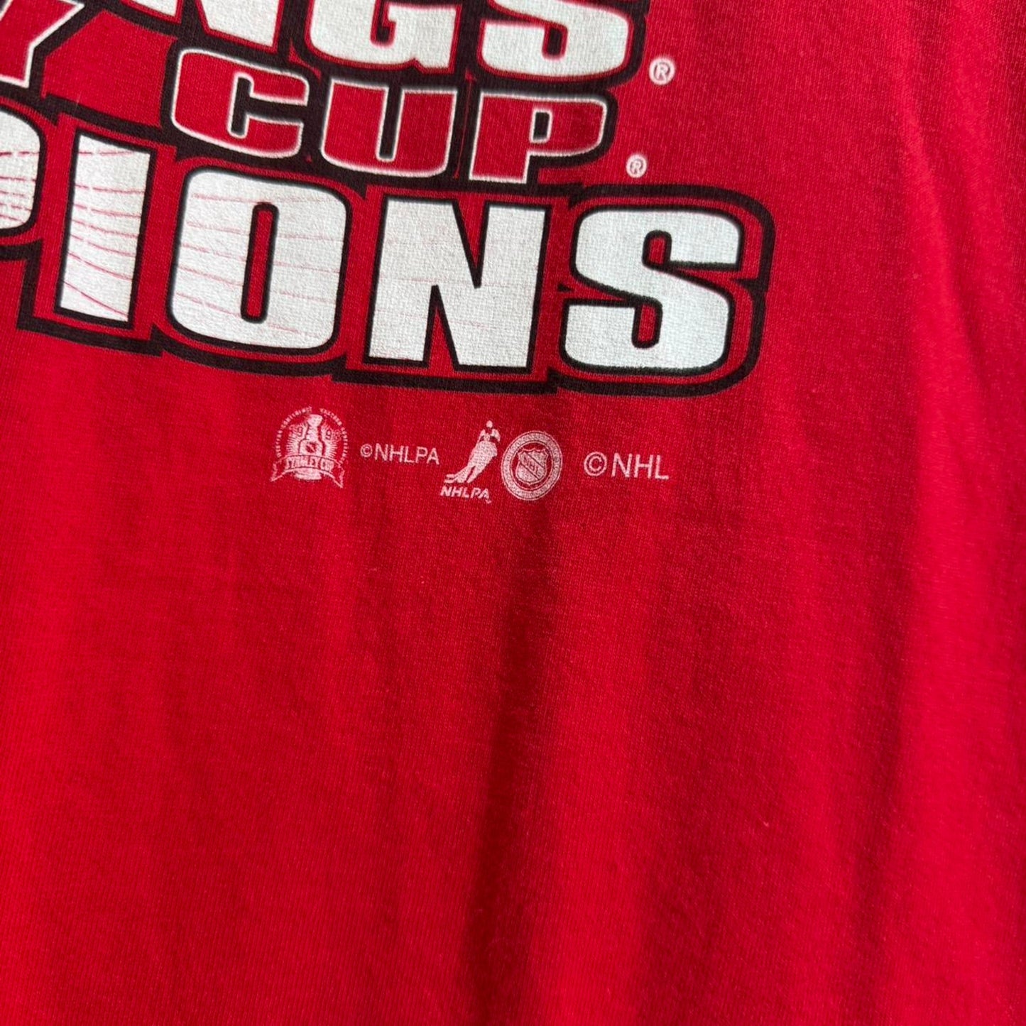 Vintage 90s Detroit Red Wings MVP Champions NHL Hockey T-Shirt