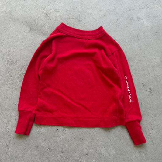 Vintage 80s Nebraska Huskers Cornhuskers Crewneck - Kids 6-9 Months