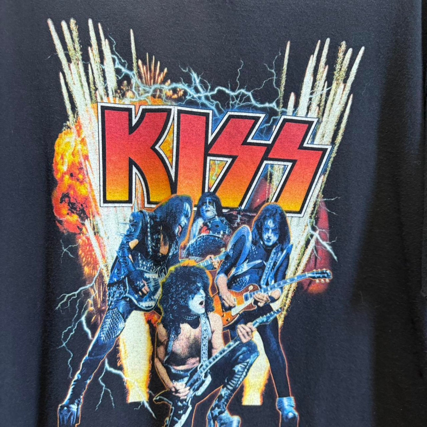 Vintage 90s KISS Band Concert Music T-Shirt