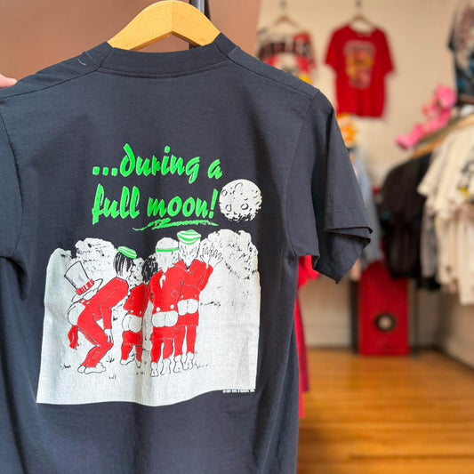 Vintage 90s Mount Rushmore At Night Butt Humor Funny T-Shirt