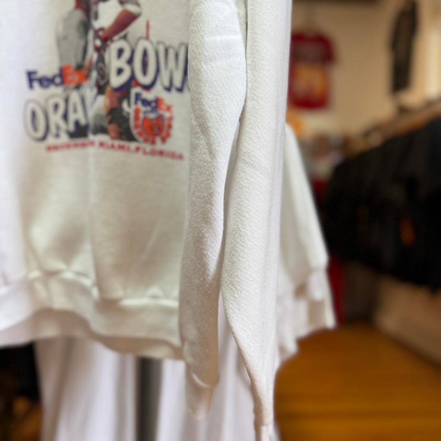 Vintage 90s Nebraska Huskers FedEx Orange Bowl Football Crewneck