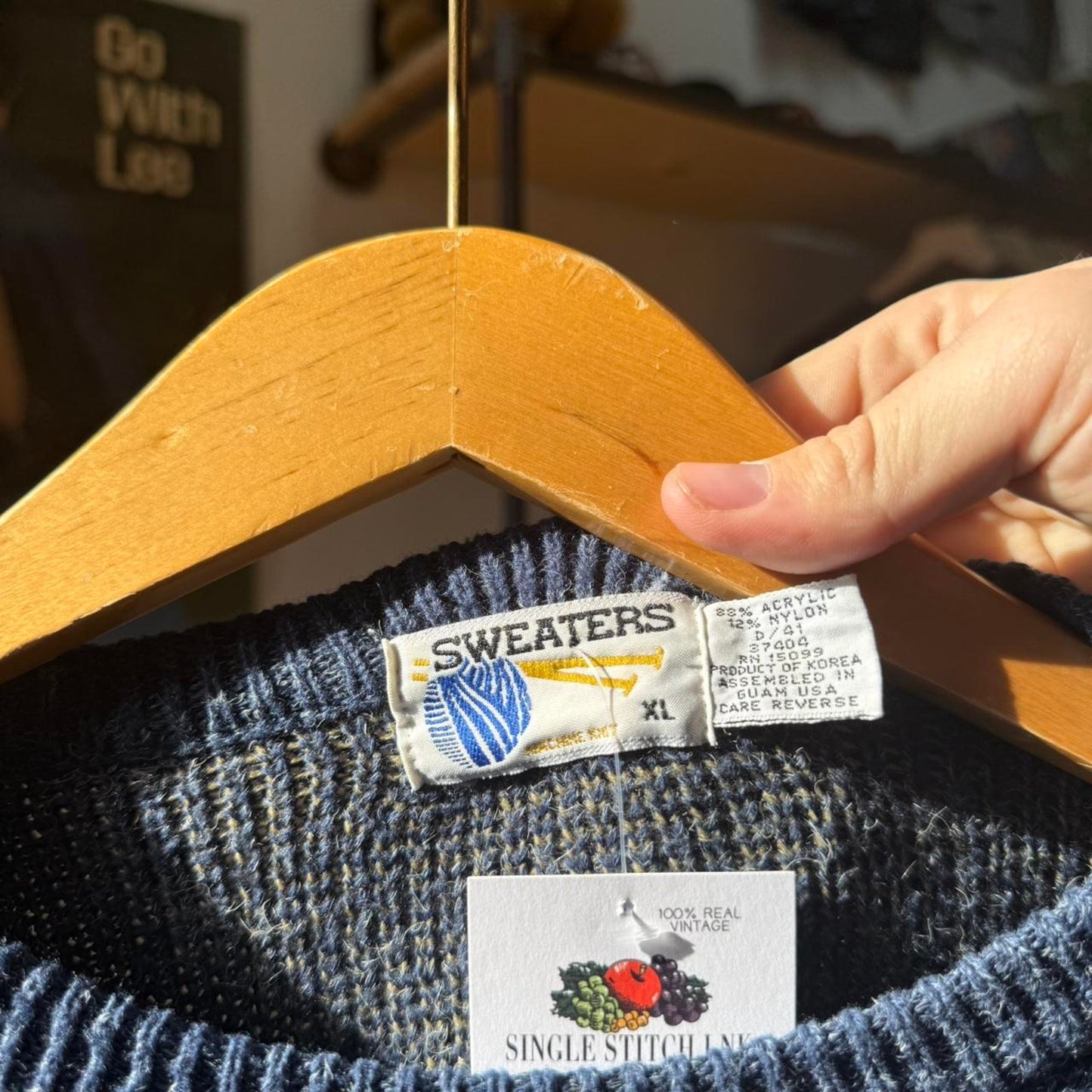 Vintage 90s Pegasus Knit Patterned Sweater - X-Large