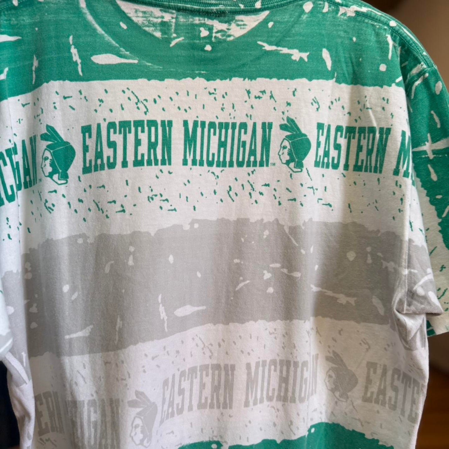 Vintage 90s Eastern Michigan University College T-Shirt