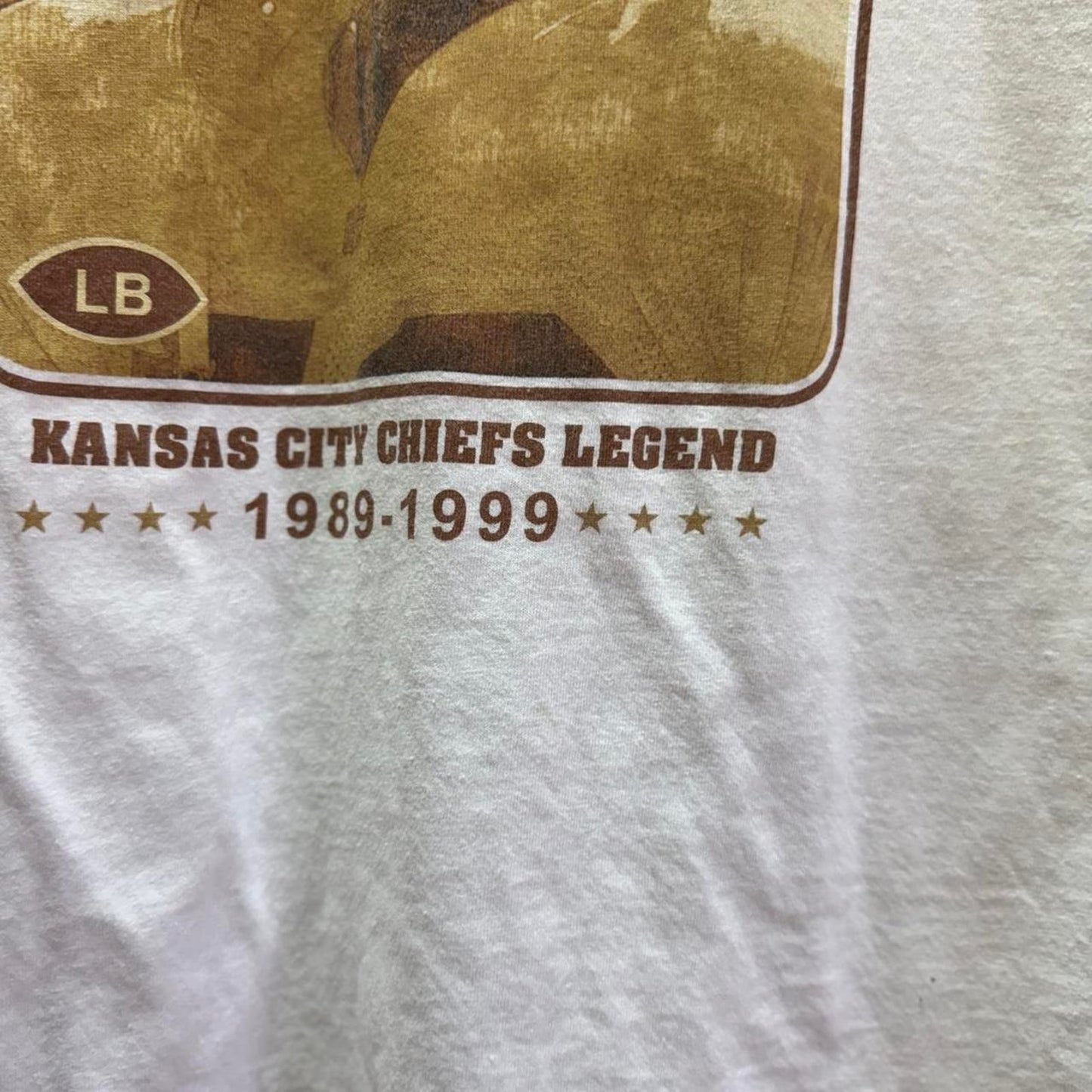 Vintage 90s Kansas City Chiefs Thomas Legend T-Shirt