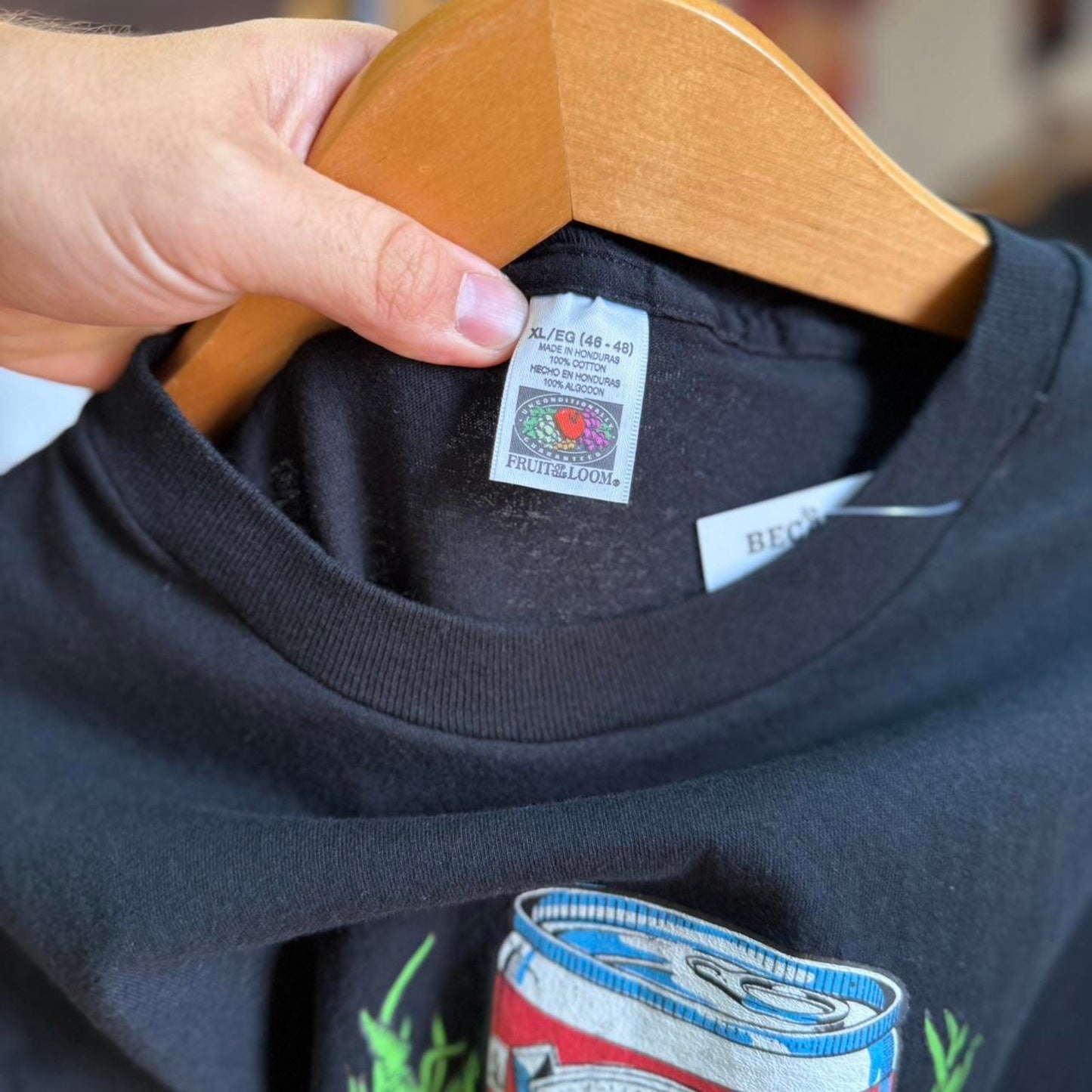 Vintage Budweiser Aloha Hawaii Style Beer Alcohol T-Shirt