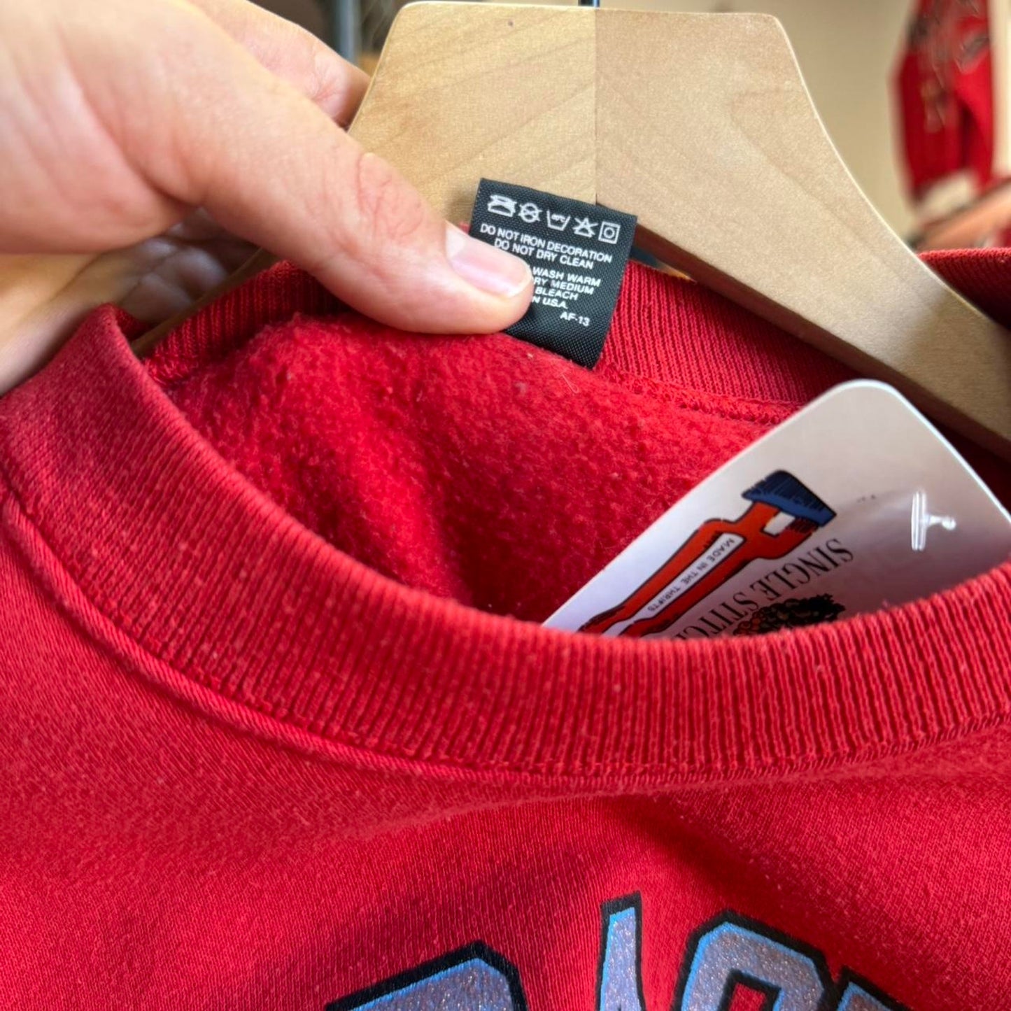Vintage 90s Nebraska Huskers School Crest Crewneck