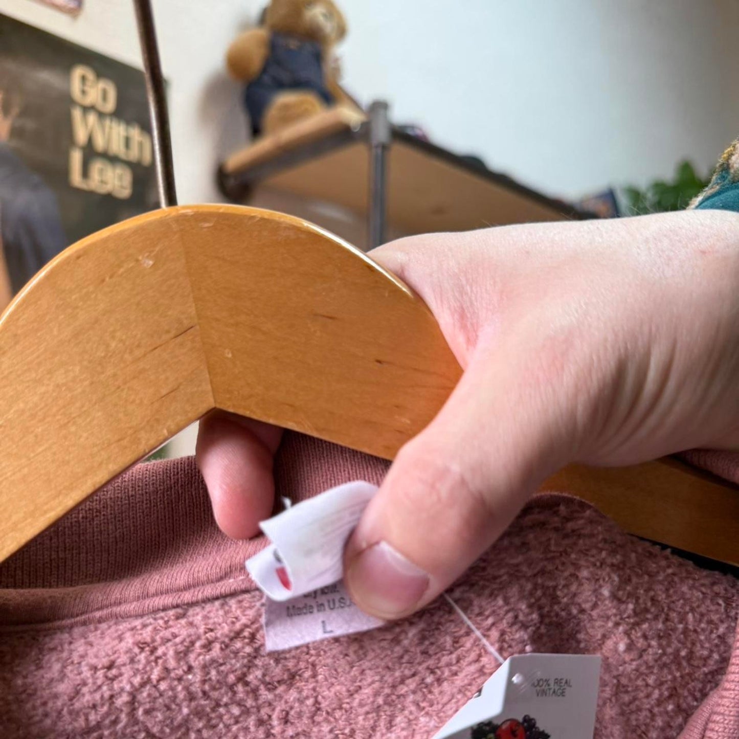 Vintage 90s Adidas Collared Crewneck - Large