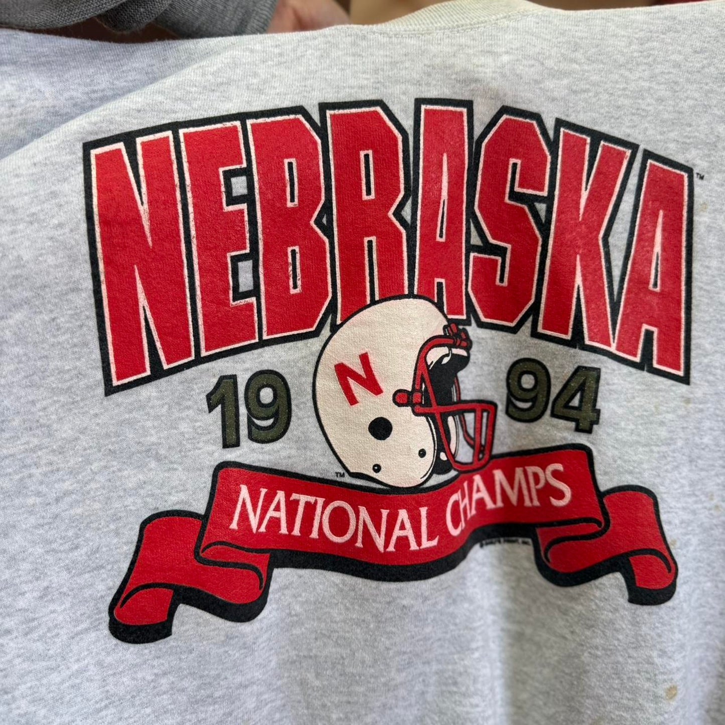 Vintage 1994 Nebraska Huskers National Champions Crewneck