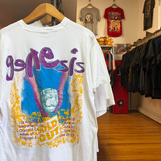 Vintage 90s Genesis We Can Dance World Tour Band T-Shirt