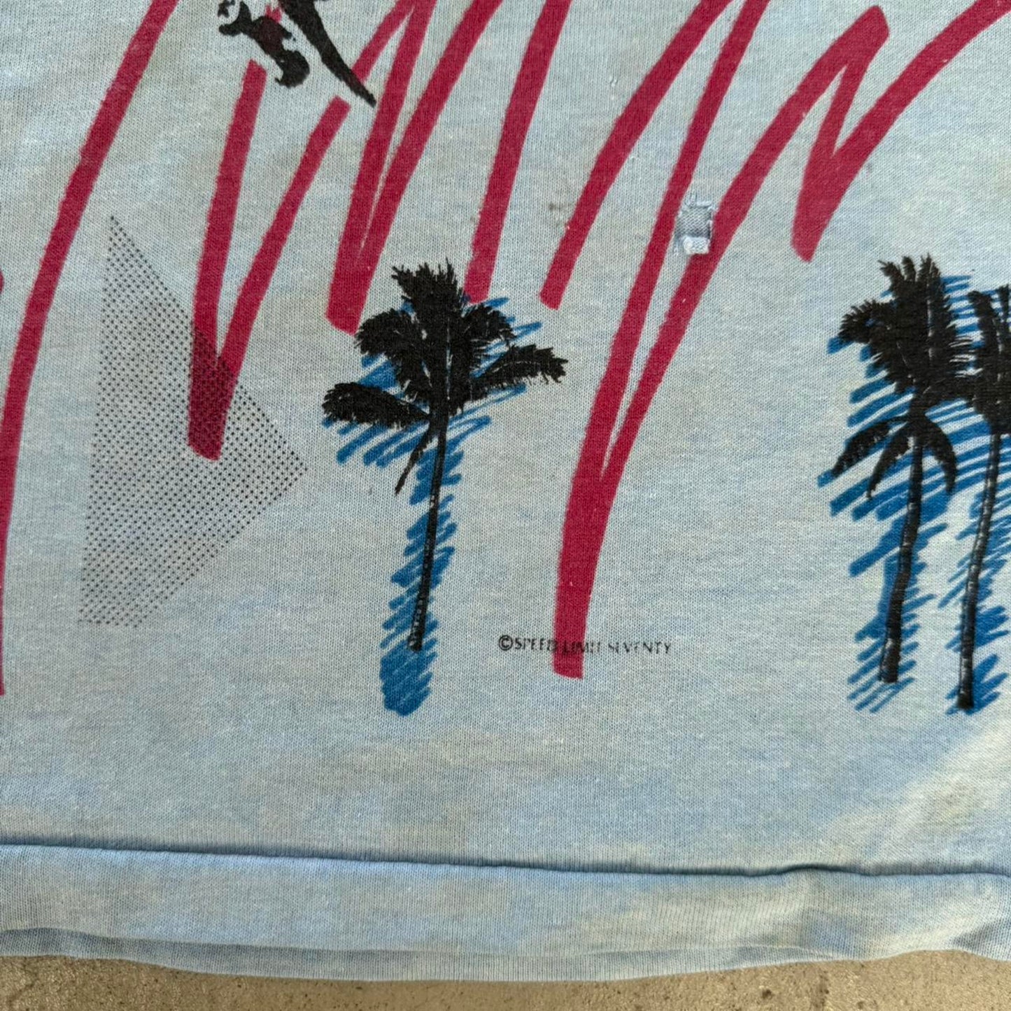 Vintage 80s Skateboarding Skater T-Shirt - Kids Medium