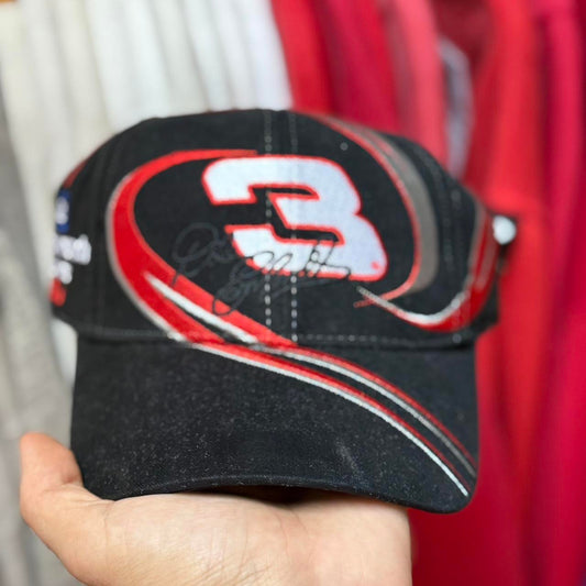 Vintage 90s NASCAR Dale Earnhardt Racing Race Car Cap