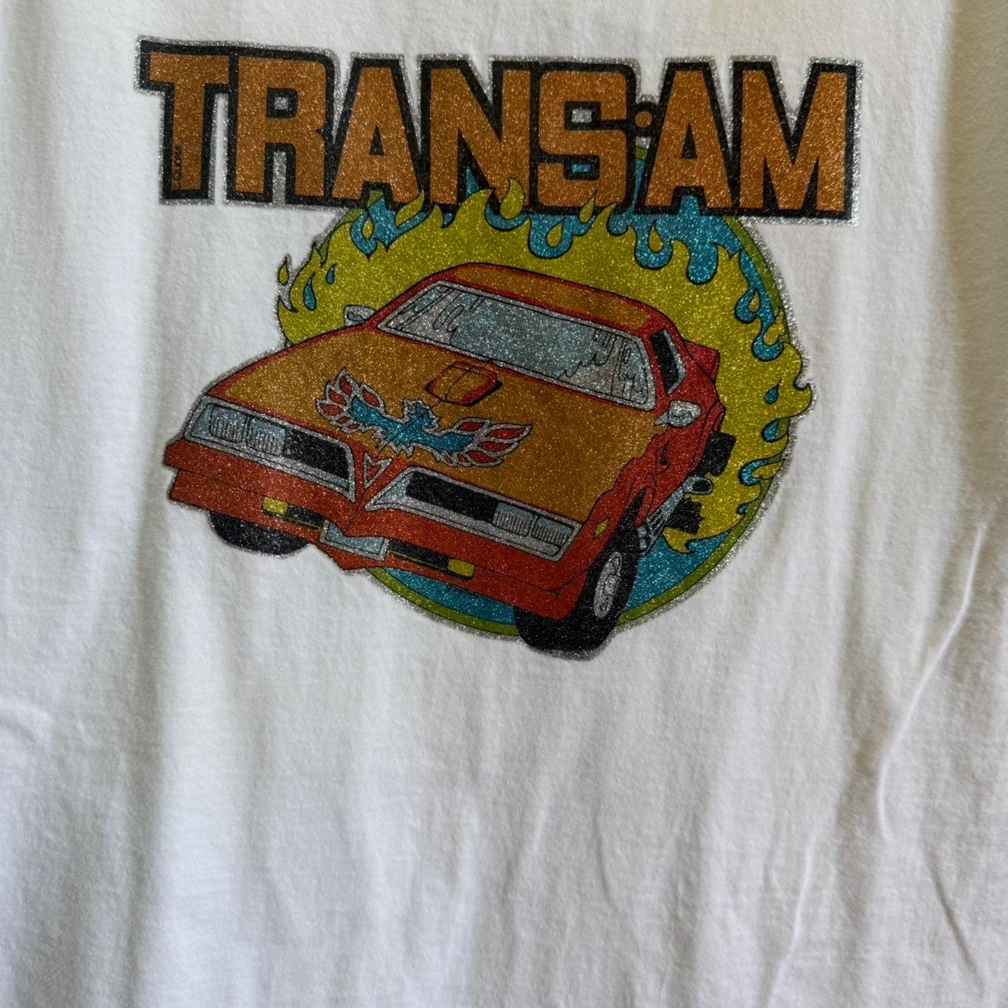 Vintage Transam Firebird Car Racing Flame T-Shirt
