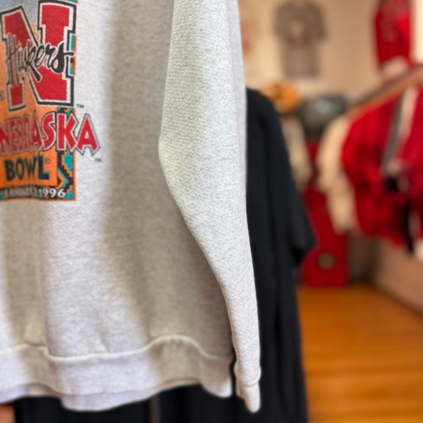 Vintage 90s Nebraska Huskers Fiesta Bowl Duel in the Desert Crewneck
