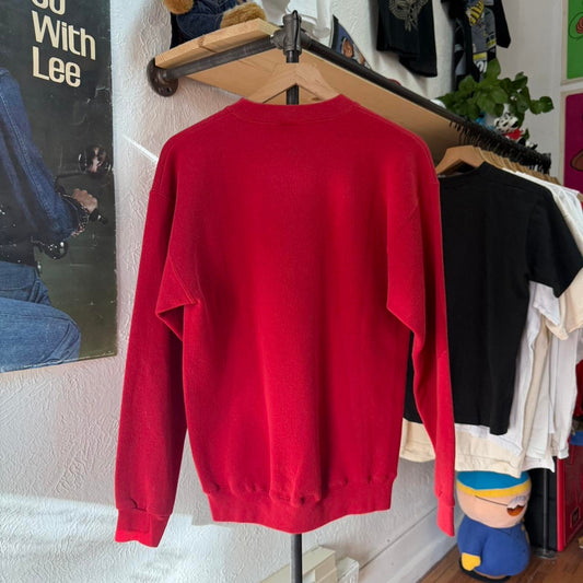 Vintage 90s Nebraska Huskers Spell Out Crewneck - Medium