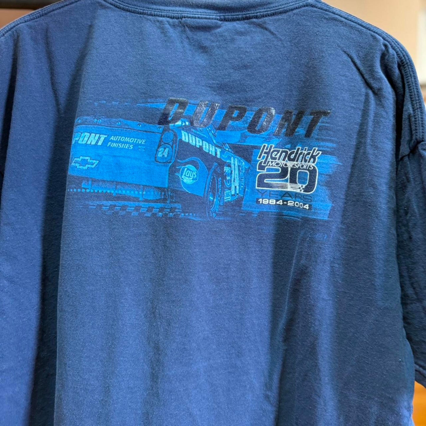 Vintage Y2K Jeff Gordon NASCAR Racing Race Car T-Shirt