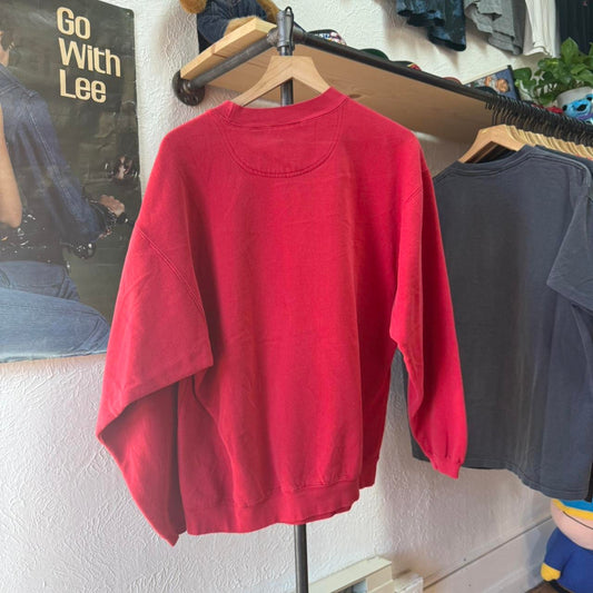 Vintage 90s Nebraska Huskers Big Logo Crewneck - Large