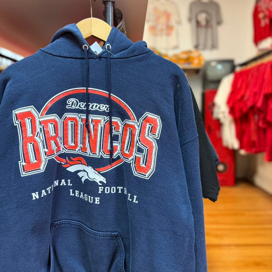 Vintage 90s Denver Broncos NFL Hoodie