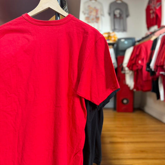 Vintage Y2K Nebraska Huskers CWS Baseball T-Shirt - Medium