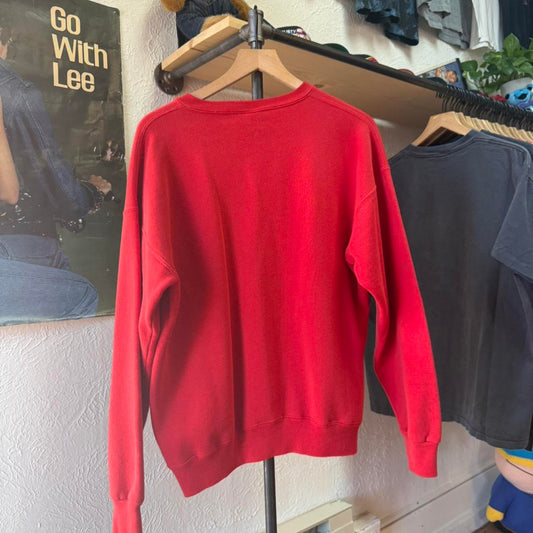 Vintage 90s Nebraska Huskers School Crest Crewneck - X-Large