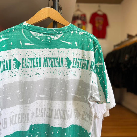 Vintage 90s Eastern Michigan University College T-Shirt