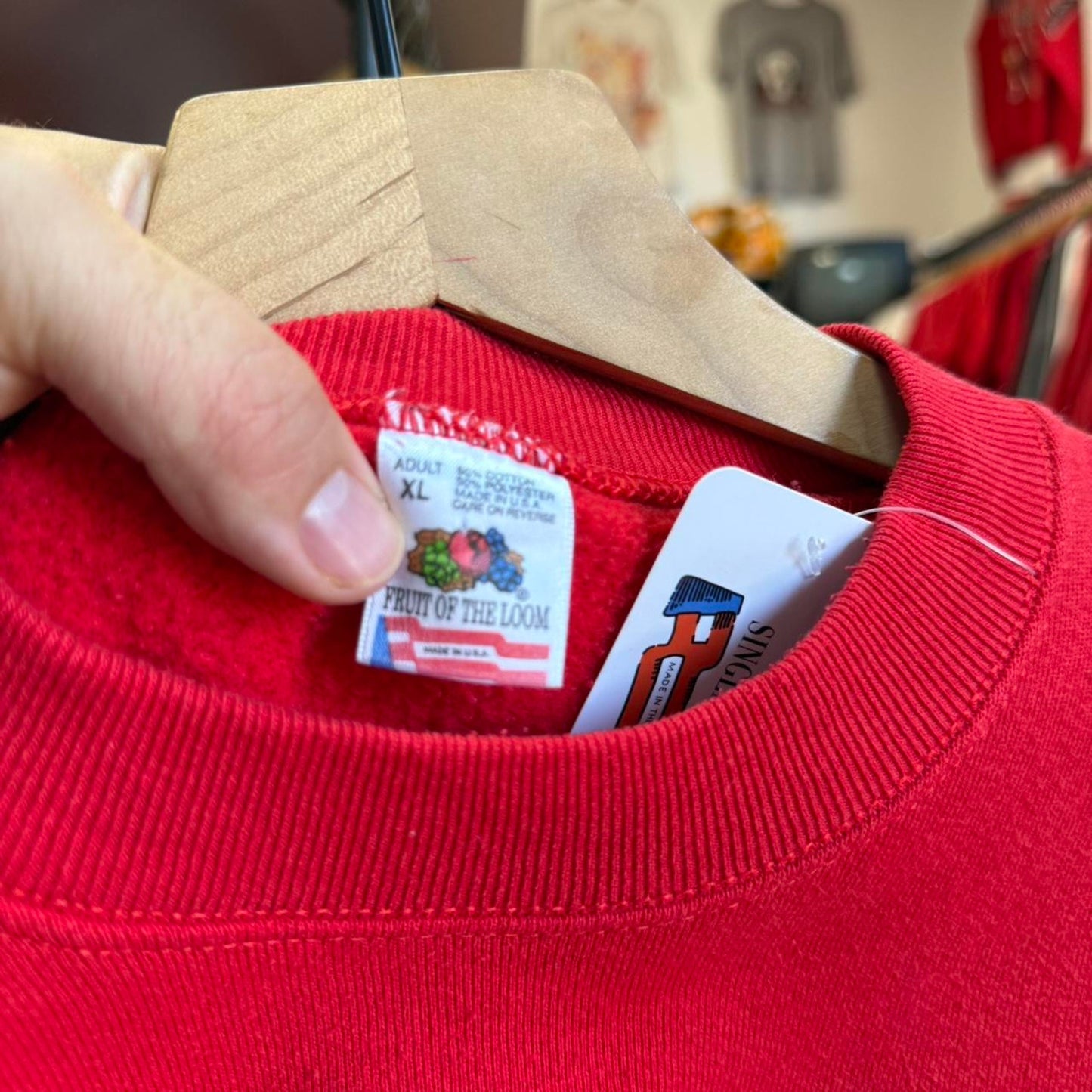 Vintage 90s Nebraska Huskers Football Crewneck