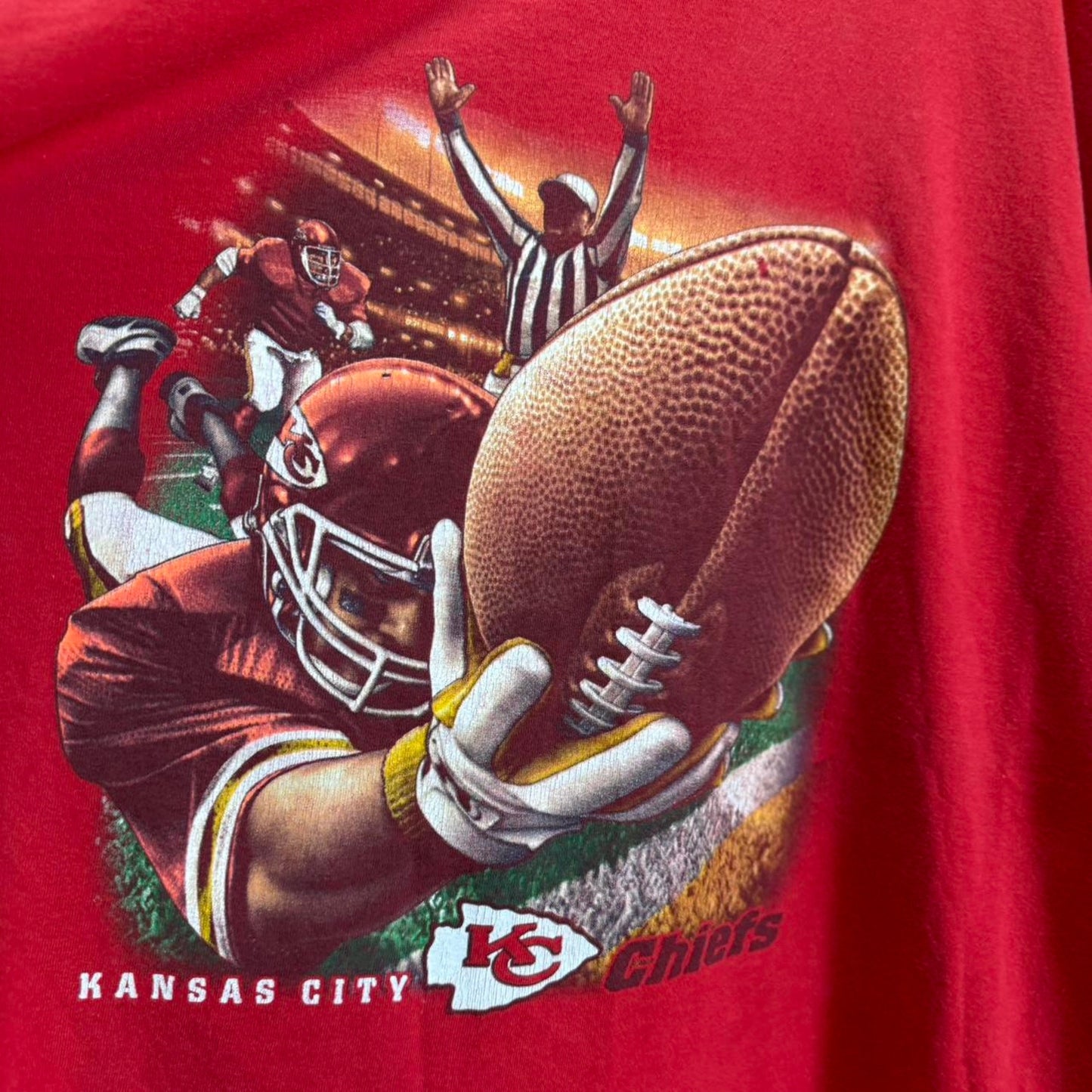Vintage 90s Kansas City Chiefs NFL Football T-Shirt