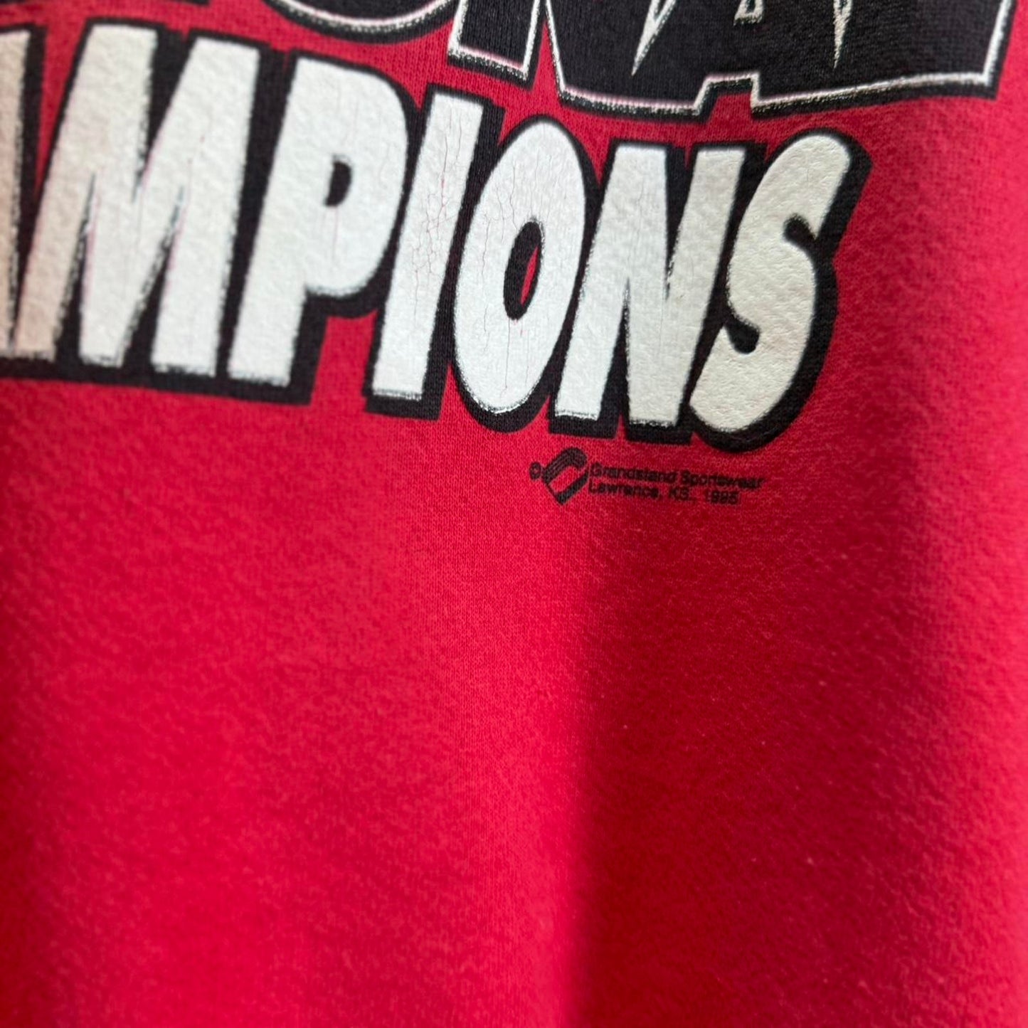 Vintage 90s Nebraska Huskers National Champions Crewneck