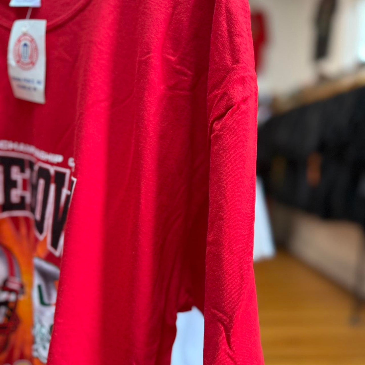 Vintage 2002 Nebraska Huskers Rose Bowl Football T-Shirt