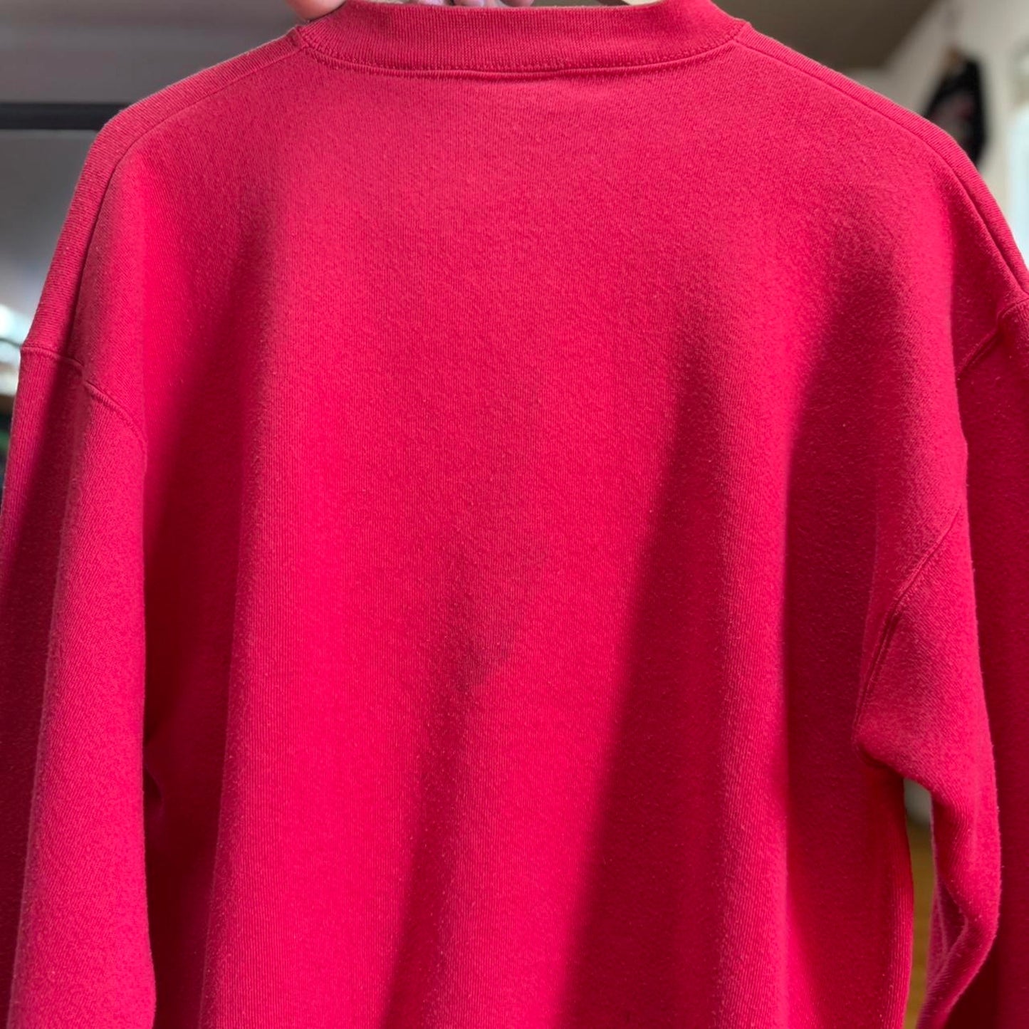Vintage 90s Nebraska Huskers Big N Patch Crewneck