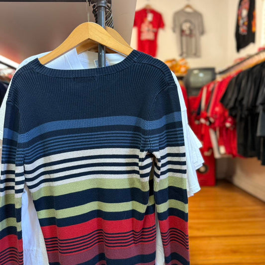 Vintage 90s Liz Clairborne Striped Sweater - X-Large (W)