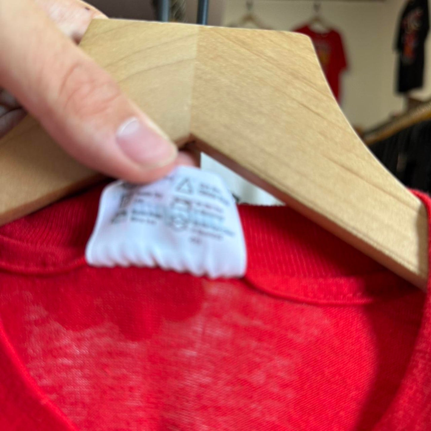 Vintage 80s Nebraska Huskers Oklahoma Sooners Outhouse T-Shirt