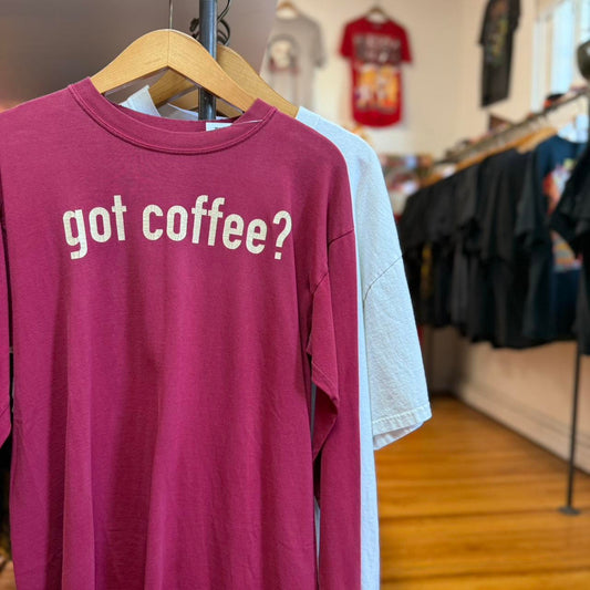 Vintage 90s Got Coffee Promo T-Shirt