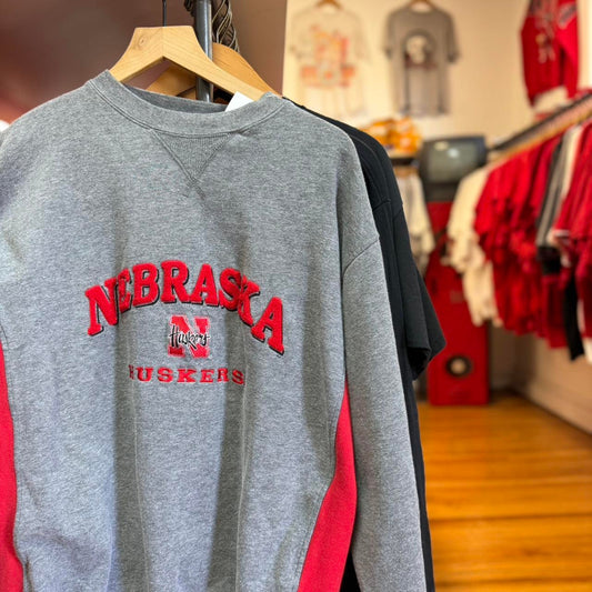 Vintage 90s Nebraska Huskers Football Crewneck