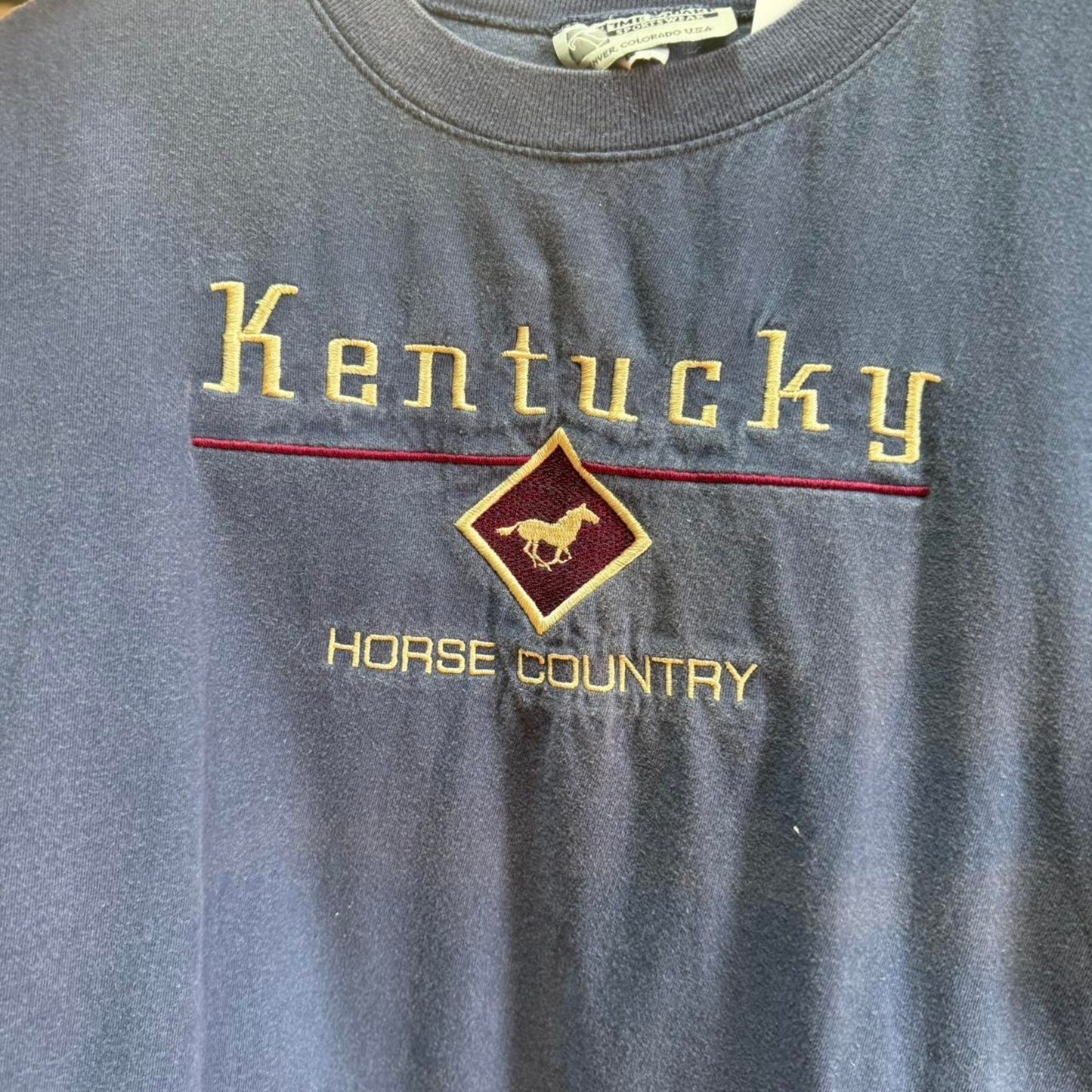 Vintage 90s Kentucky Derby Horse Country Animal T-Shirt