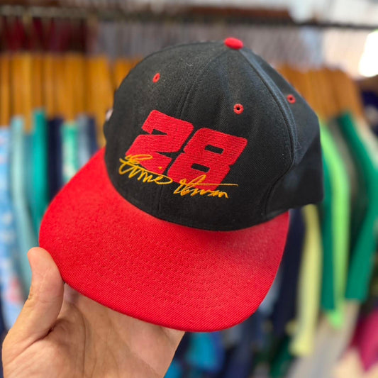 Vintage 90s Ernie Irvan NASCAR Racing Snapback