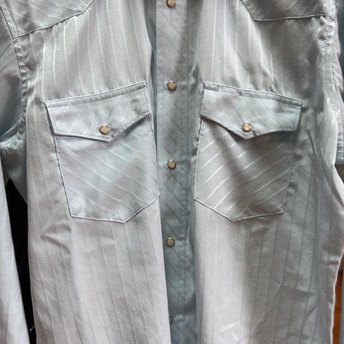 Vintage 90s Wrangler Pearl Snap Shirt - Medium