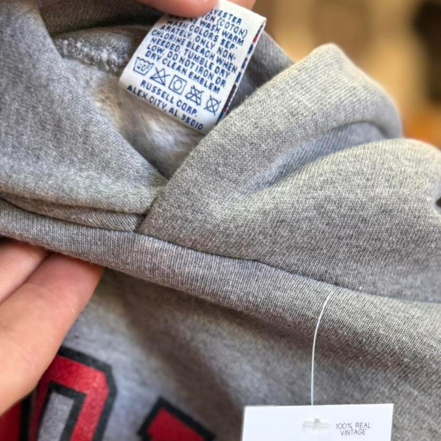 Vintage 90s Nebraska Huskers Russell Athletic Hoodie - Small