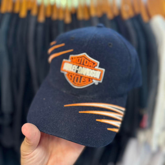 Vintage 90s Harley Davidson Motorcycles Biker Cap