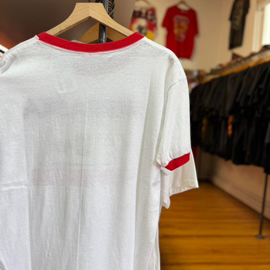 Vintage 80s Nebraska Huskers Glow Big Red Radioactive T-Shirt